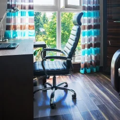 Floortex Chair Mats<Valuemat Plus Hard Floor Chair Mat, 48" x 53", Clear Polycarbonate (FR1213015ER)