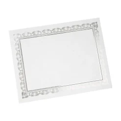 Gartner Studios Awards & Certificates<Certificates, 8.5" x 11", White/Silver, 15/Pack (74938)