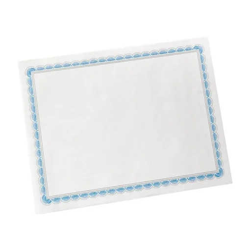 Gartner Studios Awards & Certificates<Certificates, 8.5" x 11", White/Blue, 100/Pack (35526)