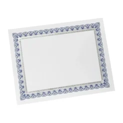 Gartner Studios Awards & Certificates<Certificates, 8.5" x 11", White/Blue/Silver, 15/Pack (36005-S)