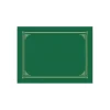 Geographics Awards & Certificates<Certificate Holders, 8.5" x 11", Green Metallic, 6/Pack (GEO47399)