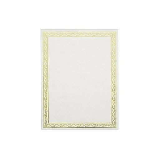 Geographics Awards & Certificates<Serpentine Award Certificates, 8.5" x 11", Natural, 12/Pack (GEO44407)