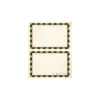 Geographics Awards & Certificates<2-UP Crown Gold Mini Certificates, 8.5" x 11", Gold, 30/Pack (48767)