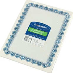 Geopaper Awards & Certificates<Certificates, 8.5" x 11", 50/Pack (GEO22901)