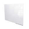 Ghent Dry Erase<Aria Low Profile Glass Whiteboard, 4'H x 5'W, White (ARIASN45WH)