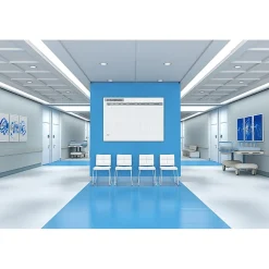 Ghent Dry Erase<Aria OR Schedule Glass Dry-Erase Whiteboard, 4'H x 8'W (GRPARIASN13S-48)