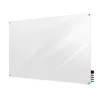 Ghent Dry Erase<Harmony Glass Whiteboard with Radius Corners, 4'H x 5'W (HMYRN45WH)