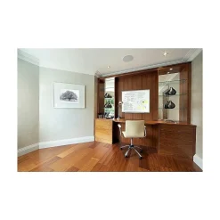 Ghent Dry Erase<M2 Series Laminate Dry-Erase Whiteboard, Aluminum Frame, 5' x 4' (M2-45-4)