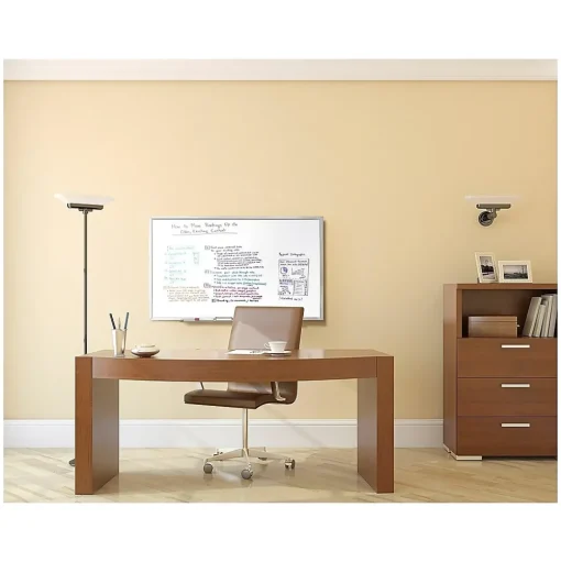 Ghent Dry Erase<M2 Series Laminate Dry-Erase Whiteboard, Aluminum Frame, 5' x 4' (M2-45-4)