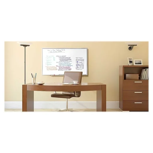 Ghent Dry Erase<M2 Series Laminate Dry-Erase Whiteboard, Aluminum Frame, 5' x 4' (M2-45-4)