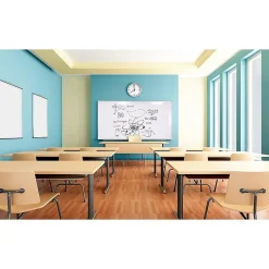 Ghent Dry Erase<M1 Series Porcelain Dry-Erase Whiteboard, Aluminum Frame, 10' x 4' (M1-410-4)