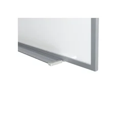 Ghent Dry Erase<Magnetic Porcelain Whiteboard, Aluminum Frame, 3' H x 4' W (M1-34-1)