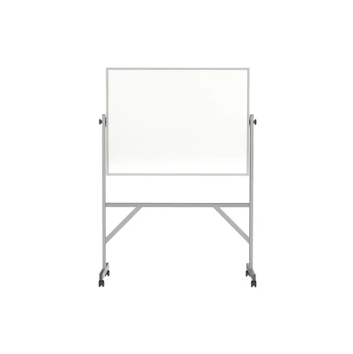 Ghent Dry Erase<Melamine Dry-Erase Whiteboard, Aluminum Frame, 4' x 3' (ARMM34)