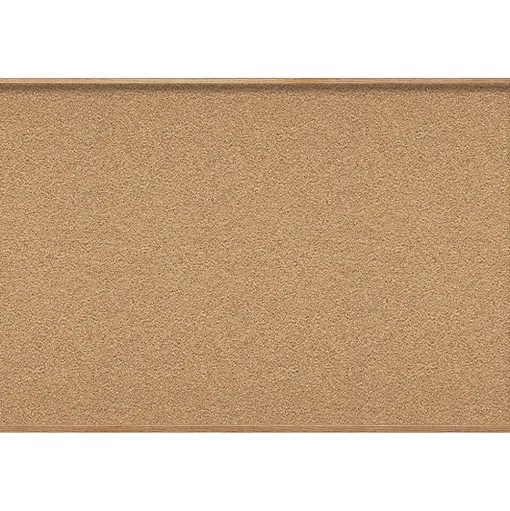 Ghent Bulletin<Natural Cork Bulletin Board with Wood Frame, 4'H x 8'W WK48 (WK48)