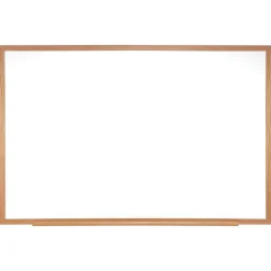 Ghent Dry Erase<Non-Magnetic Dry-Erase Whiteboard, Wood Frame, 3' x 2' (GH-M2W231)