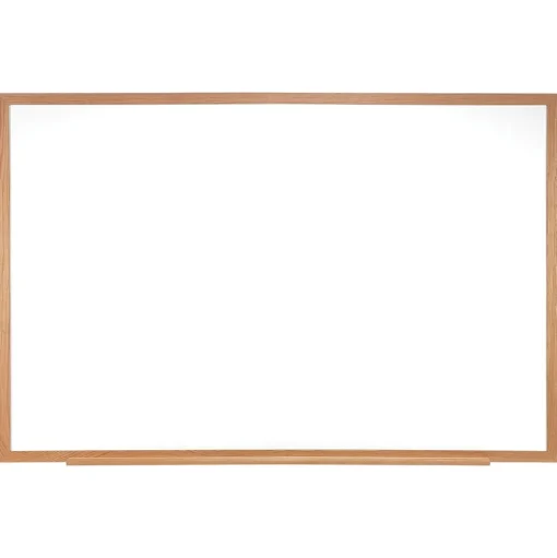 Ghent Dry Erase<Non-Magnetic Dry-Erase Whiteboard, Wood Frame, 3' x 2' (GH-M2W231)