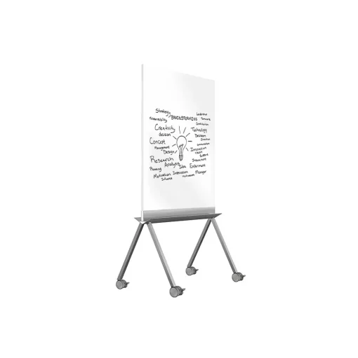 Ghent Dry Erase<Roam Laminate Dry-Erase Whiteboard, Aluminum Frame, 4' x 3' (RM36SAWHN)