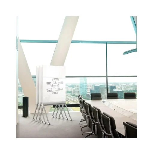 Ghent Dry Erase<Roam Laminate Dry-Erase Whiteboard, Aluminum Frame, 4' x 3' (RM36SAWHN)