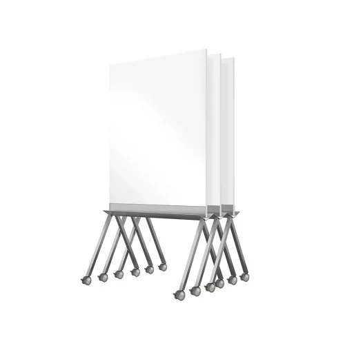 Ghent Dry Erase<Roam Laminate Dry-Erase Whiteboard, Aluminum Frame, 4' x 3' (RM36SAWHN)