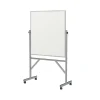 Ghent Dry Erase<Steel Mobile Dry-Erase Whiteboard, Aluminum Frame, 4' x 3' (ARMM43)