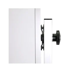 Ghent Dry Erase<Steel Mobile Dry-Erase Whiteboard, Aluminum Frame, 4' x 3' (ARMM43)