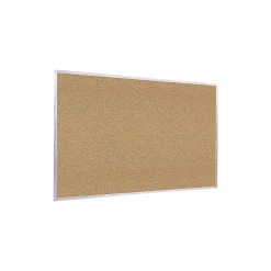 Ghent Bulletin<Traditional Cork Bulletin Board, Aluminum Frame, 4' x 3' (1334-1)