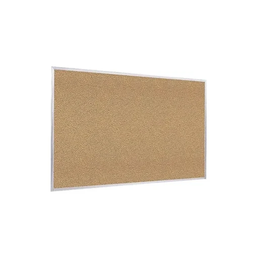 Ghent Bulletin<Traditional Cork Bulletin Board, Aluminum Frame, 4' x 3' (1334-1)