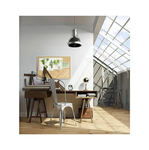 Ghent Bulletin<Traditional Cork Bulletin Board, Aluminum Frame, 4' x 3' (1334-1)