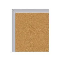 Ghent Bulletin<Traditional Cork Bulletin Board, Aluminum Frame, 4' x 3' (1334-1)