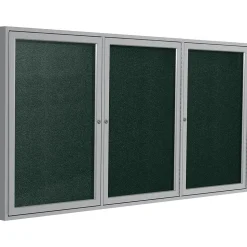 Ghent Bulletin<Vinyl Bulletin Board, Satin Frame, 6' x 4' (PA34872VX-183)