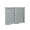 Ghent Bulletin<Vinyl Enclosed Bulletin Board, Satin Frame, 3'H x 4'W (PA23648VX-193)