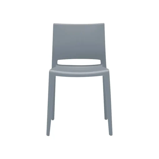 Global Folding & Stacking<Bakhita Polypropylene Banquet/Reception Chair, Alloy 4/Carton (6751ALY)