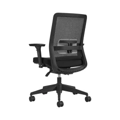 Global Office Chairs<Factor Mesh Back Fabric Task Chair, Black (55418BKFU85)