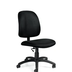 Global Office Chairs<Goal Jenny Fabric Low Back Task Chair, Slate
