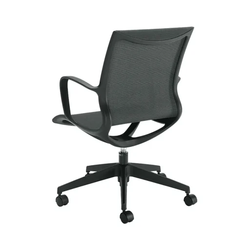 Global Office Chairs<Solar Mesh Conference Chair, Gray/Black (8456STM)
