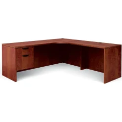 Global Office Desks<Superior Bundle 13 Workstation, Dark Cherry (TDOTG13-ADC)