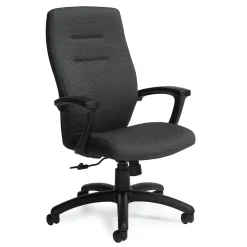 Global Office Chairs<Synopsis Urban Fabric High Back Tilter Chair, White Sand