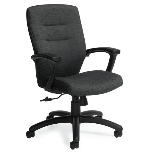Global Office Chairs<Synopsis Urban Fabric Medium Back Tilter Chair, Gravel Road