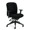 Global Office Chairs<Truform Jenny Fabric Heavy Duty Medium Back Multi-Tilter Chair, Charcoal