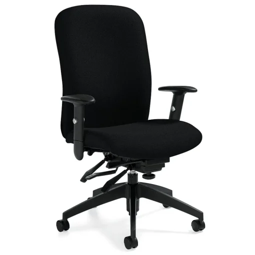 Global Office Chairs<Truform Urban Fabric Heavy Duty High Back Multi-Tilter Chair, Sandcastle