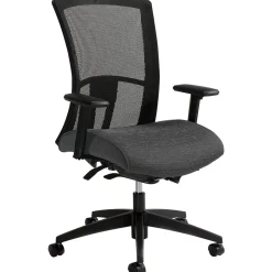 Global Office Chairs<Vion Mesh High Back Weight Sensing Synchro - Tilter Task Back, Granite Rock (6321-8-UR20)