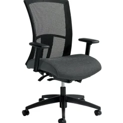 Global Office Chairs<Vion Mesh High Back Weight Sensing Synchro - Tilter Task Back, Granite Rock (6321-8-UR20)