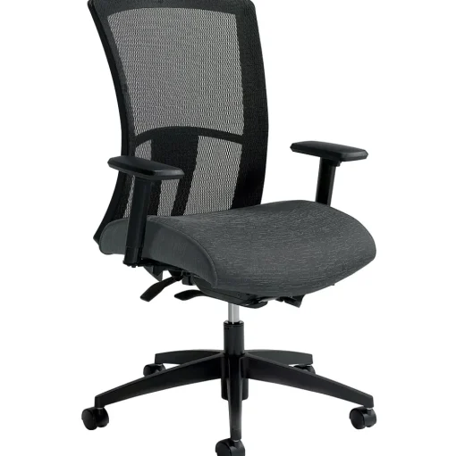 Global Office Chairs<Vion Mesh High Back Weight Sensing Synchro - Tilter Task Back, Granite Rock (6321-8-UR20)