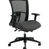 Global Office Chairs<Vion Mesh Mid-Back Weight Sensing Synchro - Tilter Task Chair, Granite Rock (6322-8-UR20)