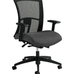 Global Office Chairs<Vion Mesh Mid-Back Weight Sensing Synchro - Tilter Task Chair, Granite Rock (6322-8-UR20)