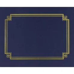Great Papers Awards & Certificates<Certificate Holders, 9.75" x 12.5", Navy, 3/Pack (938903)