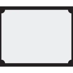 Great Papers Awards & Certificates<Certificate Certificate Holders, 9.38" x 12", Black, 10/Pack (2019013)