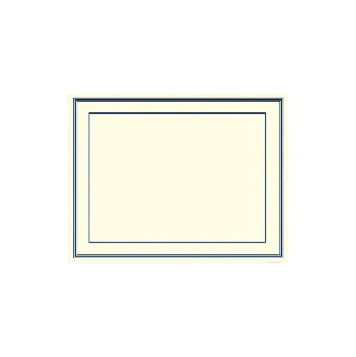 Great Papers Awards & Certificates<Certificates, 8.5" x 11", Navy Blue and Beige, 30/Pack (20103774P2)