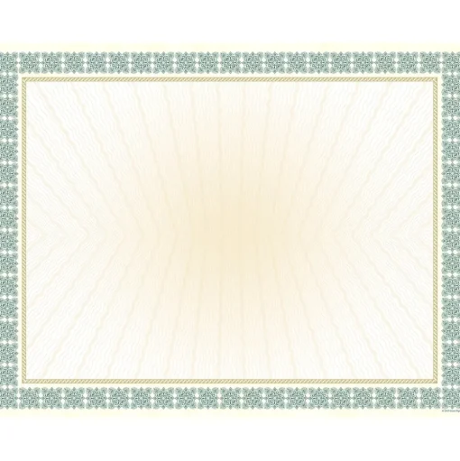 Great Papers Awards & Certificates<Certificates, 8.5" x 11", Westminster Green, 6/Pack (963022)