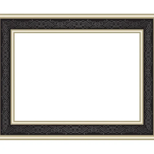 Great Papers Awards & Certificates<Certificates, 8.5" x 11", Black/Gold, 15/Pack (20103772)